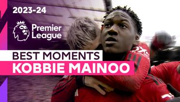 Aksi Kobbie Mainoo | Man United vs Liverpool | Premier League 2023/24