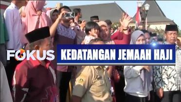Jemaah Haji Kloter Pertama Kabupaten Madiun Tiba di Tanah Air - Fokus Pagi