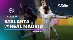 Highlight - Atalanta vs Real Madrid I UEFA Champions League 2020/2021