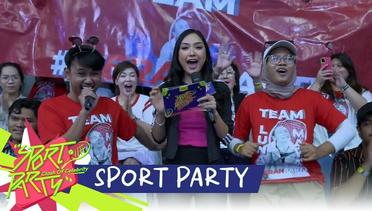 Cek Kehebohan!! Pendukung Tim Merah Suarakan Yel-yel Untuk Luna Maya | Sport Party