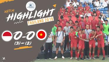 Full Highlight 3rd Playoff - Indonesia 0 (3) vs (2) 0 Vietnam | Piala AFF U-15 2019