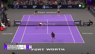 Match Highlights | Krejcikova/Siniakova vs Kudermetova/Mertens | WTA Finals Fort Worth 2022