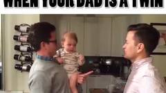 [Video Lucu] Ketika Si Ayah kembar dan si Bayi pun Bingung