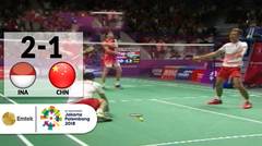 INA v CHN - Semifinal Badminton Ganda Putra: Ardianto/Alfian v Junhui/Yuchen | Asian Games 2018