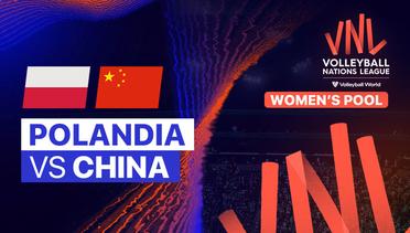 Full Match | Polandia vs China | Women’s Volleyball Nations League 2023