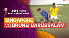 Singapore vs Brunei Darussalam - Mini Match | ASEAN U19 Boys Championship 2024