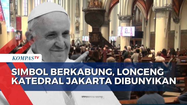 Lonceng Gereja Katedral Berdentang, Bentuk Belasungkawa untuk Paus Fransiskus