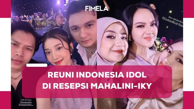 Jadi Ajang Reuni, 10 Gaya Penyanyi Jebolan Indonesian Idol Hadiri Resepsi Pernikahan Mahalini