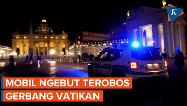 Mobil Terobos Gerbang Vatikan, Polisi Langsung Tembak Penyusup