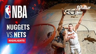 Denver Nuggets vs Brooklyn Nets - Highlights | NBA Regular Season 2023/24