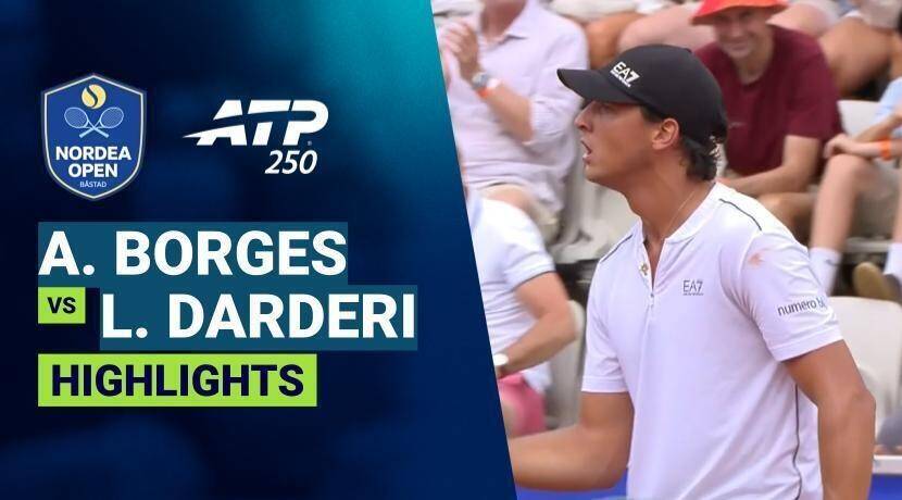 Nuno Borges vs Luciano Darderi - Quarterfinal | ATP 250: Nordea Open 2026