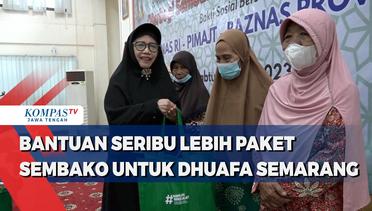 Bantuan 1.000 Lebih Paket Sembako untuk Dhuafa Semarang