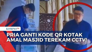 Pria Ganti Kode QR Kotak Amal Masjid Diduga Sering Lakukan Aksi Serupa!