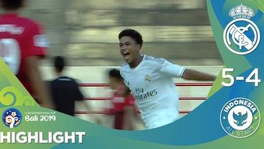 Goal Peter Carmona – Real Madrid CF U20 (5) vs (4) Indonesia All Stars U20 | U-20 International Cup Bali 2019
