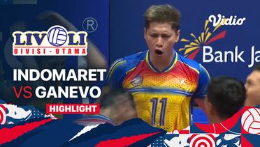 Highlights | Indomaret vs Ganevo | Livoli Divisi Utama Putra 2022