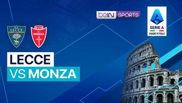 Lecce vs Monza - Serie A 