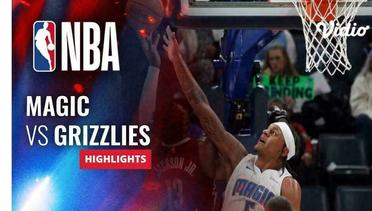 Orlando Magic vs Memphis Grizzlies - Highlights | NBA Regular Season 2023/24