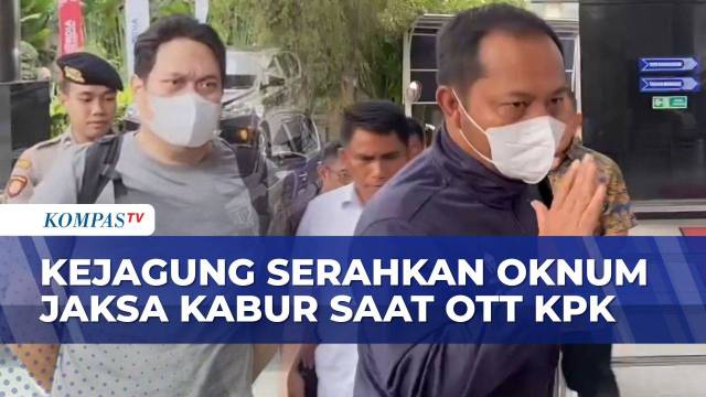 Jaksa Kejari Hulu Sungai Utara Diserahkan ke KPK, Sempat Kabur dan Tabrak Mobil Penyidik