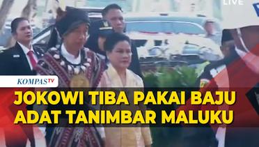 Presiden Jokowi Pakai Baju Adat Tanimbar Maluku Hadiri Sidang Tahunan MPR 2023