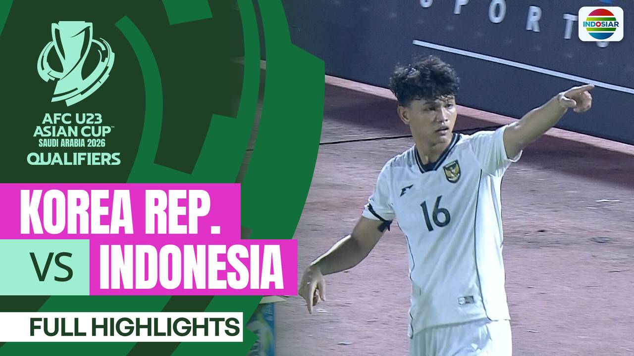 Korea Rep. VS Indonesia - Full Highlights | AFC U23 Asian Cup 2026 ...