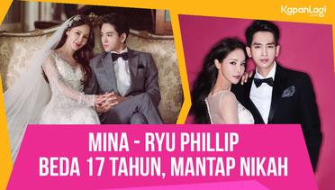 Beda 17 Tahun, Mina Menikah Dengan Ryu Phillip