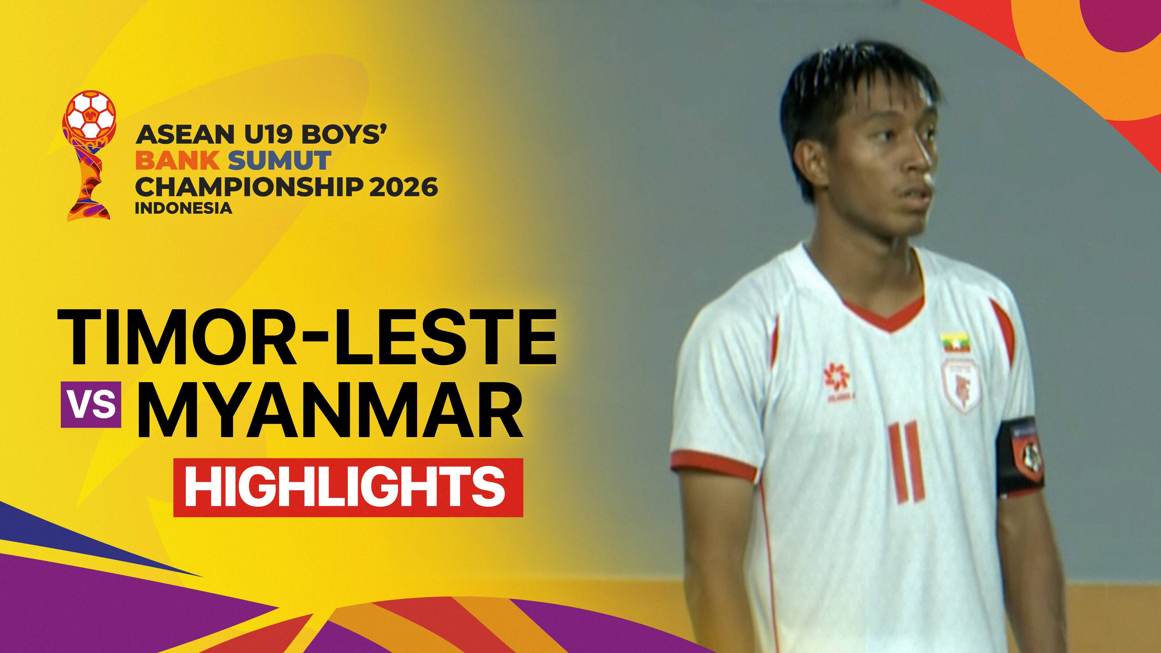Timor Leste vs Myanmar
