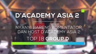Nyanyi Bareng Komentator dan Host D'Academy Asia 2