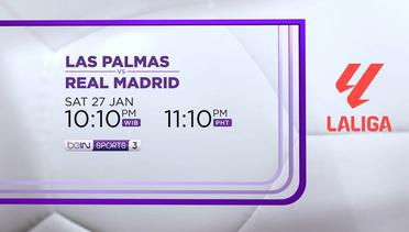 Las Palmas vs Real Madrid - Sabtu, 27 Januari 2024 | LaLiga 2023/24