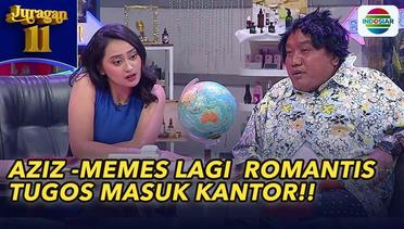 Baru Liat Kan!! Aziz Gagap-Memes Prameswari Lagi  Romantis... Tukang Ngamen & Gosip Masuk Kantor!! | Juragan 11