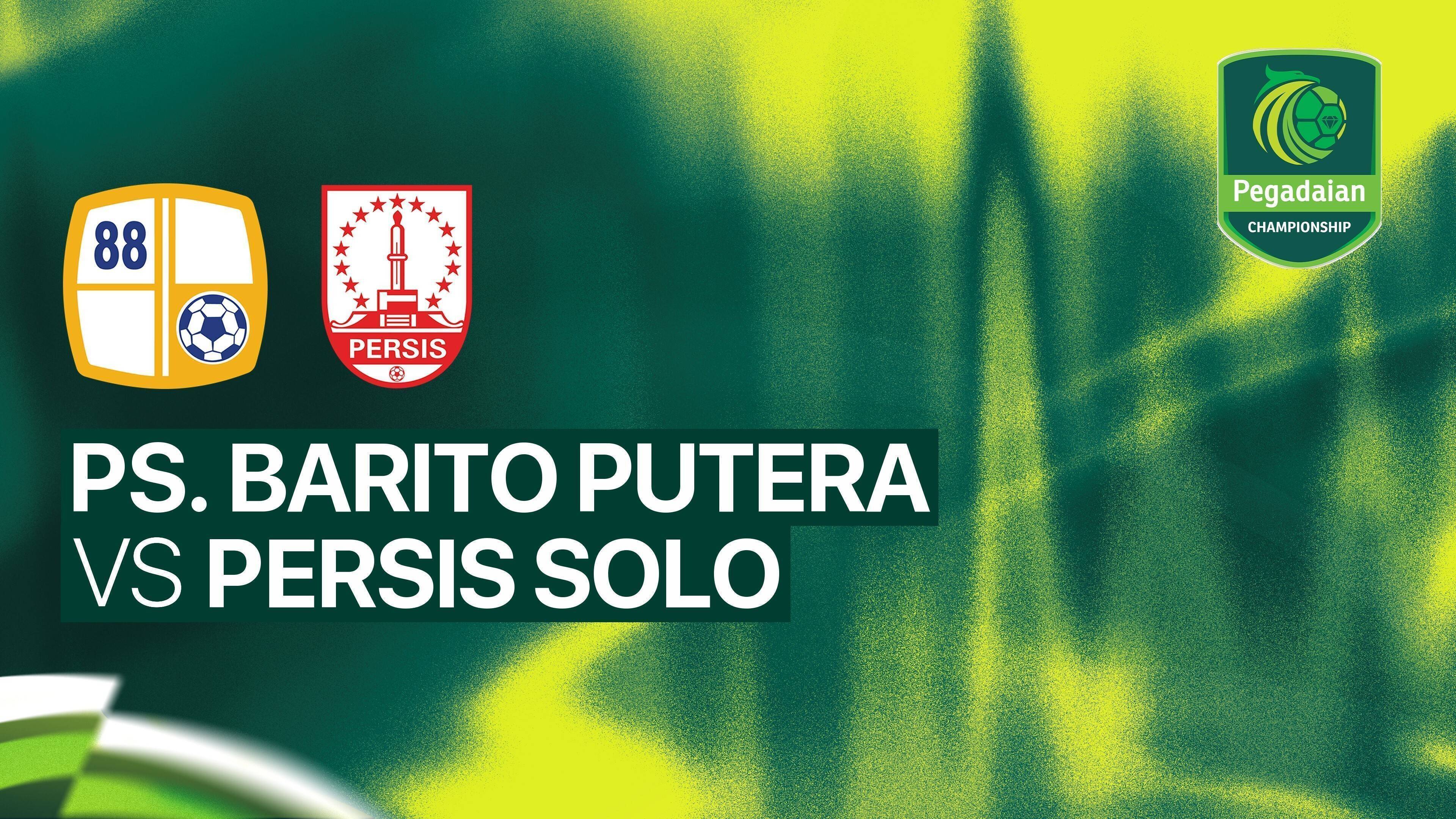 PS Barito Putera vs PERSIS