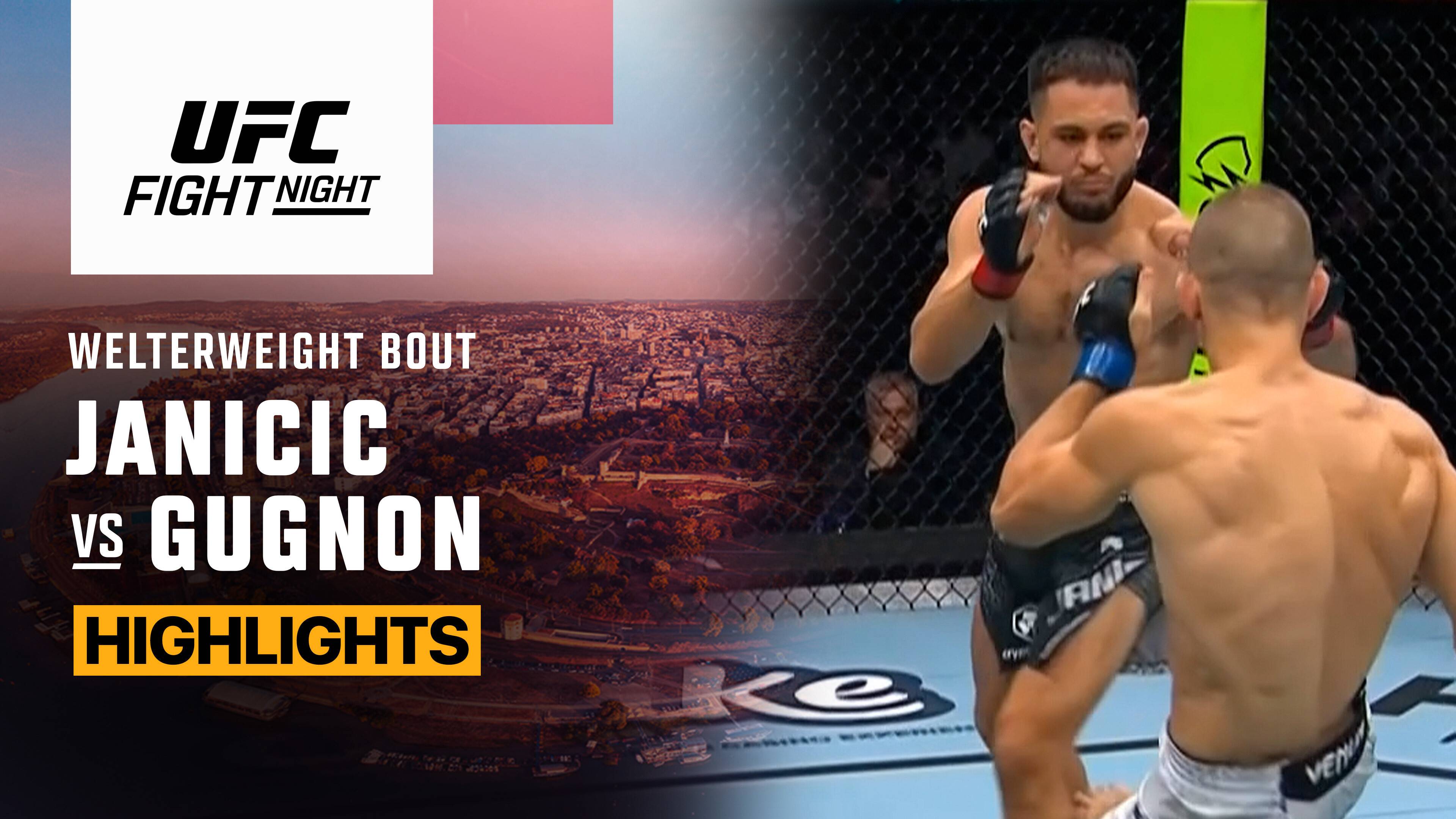 Milos Janicic vs Noah Gugnon - Lightweight | UFC Fight Night