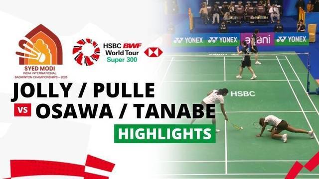 Treesa Jolly/Gayatri Gopichand Pullela (IND) vs Kaho Osawa/Mai Tanabe (JPN) - Highlight | SYED MODI India International 2025