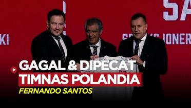 Baru Menangani Enam Laga, Fernando Santos Dipecat dari Timnas Polandia