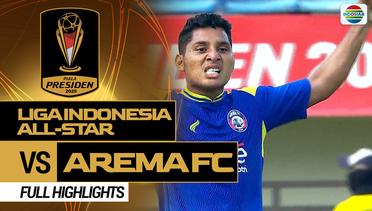 Liga Indonesia All Star vs Arema FC  - Full Highlights | Piala Presiden 2025