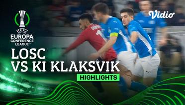 LOSC vs KI- Highlights | UEFA Europa Conference League 2023/24