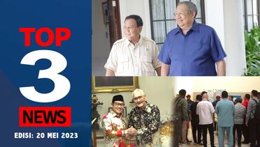 Prabowo Bertemu SBY, Try Sutrisno Soal Cawe-Cawe, Tewasnya Putri PJ Gubernur [TOP 3 NEWS]