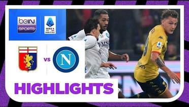 Genoa vs Napoli - Highlights | Serie A 2023/2024