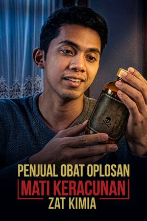 Penjual Obat Oplosan Mati Keracunan Zat Kimia