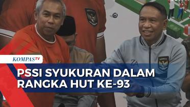 PSSI Gelar Tumpengan, Rayakan HUT ke-93 Bareng Legenda Timnas Indonesia