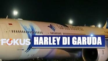 Siapa Pemilik Onderdil Harley di Pesawat Garuda? - Fokus Pagi