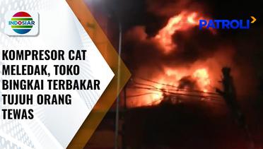 Kompresor Cat yang Meledak, Toko Bingkai di Mampang Terbakar Tewaskan Tujuh Orang | Patroli