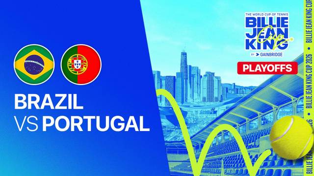 Brazil vs Portugal - Full Match | Billie Jean King Cup Play-offs 2025