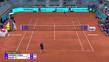 Match Highlights | Simona Halep 2 vs 0 Sara Sorribes Tormo | WTA Mutua Madrid Open 2021