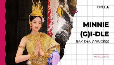 Thai Princess! Cantiknya Minnie (G)I-DLE Dalam Balutan Pakaian Adat