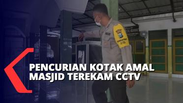 Pencurian Kotak Amal Masjid Terekam CCTV, Polisi Kenali Identitas Pelaku