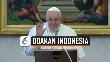 Paus Fransiskus Doakan Korban Bencana di Indonesia