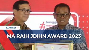 Mahkamah Agung Raih JDIHN Award 2023 - MA NEWS