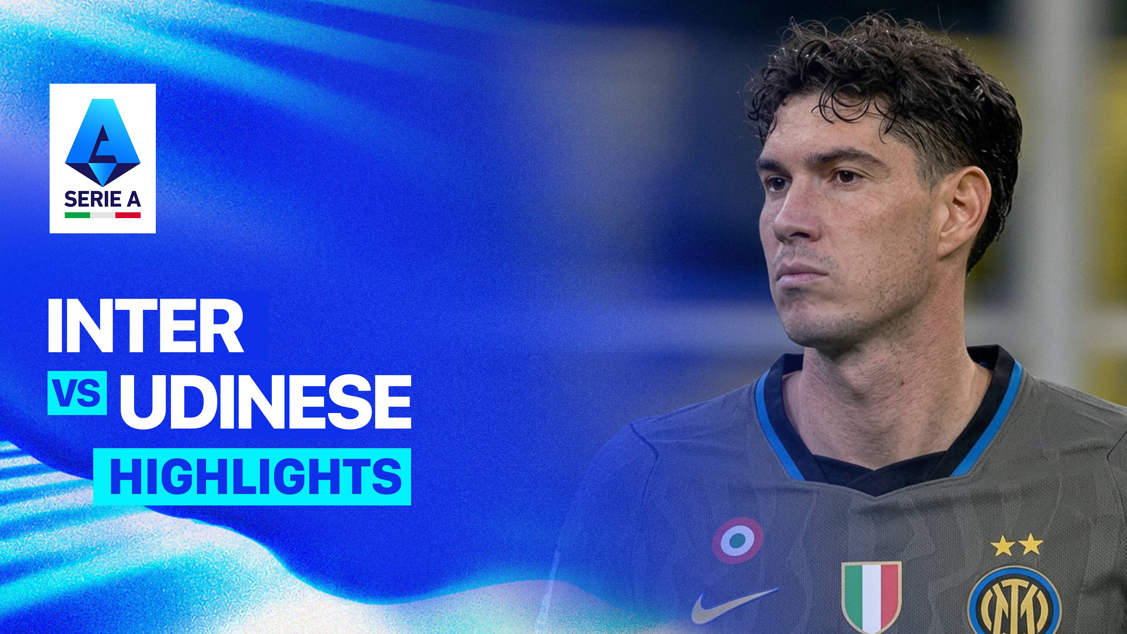 Inter vs Udinese Calcio