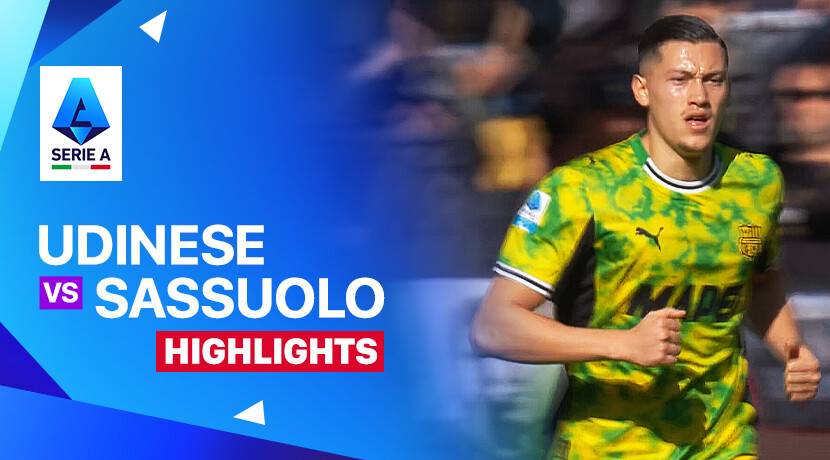 Udinese Calcio vs Sassuolo Calcio