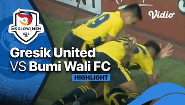 Highlight - Gresik United 2 vs 0 Bumi Wali FC  | Liga 3 2021/2022
